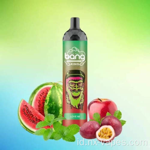 Bang King 6000 Puffs sekali pakai grosir vape